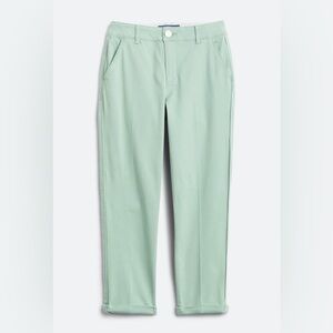 Democracy Mint Green Straight-Leg Chinos